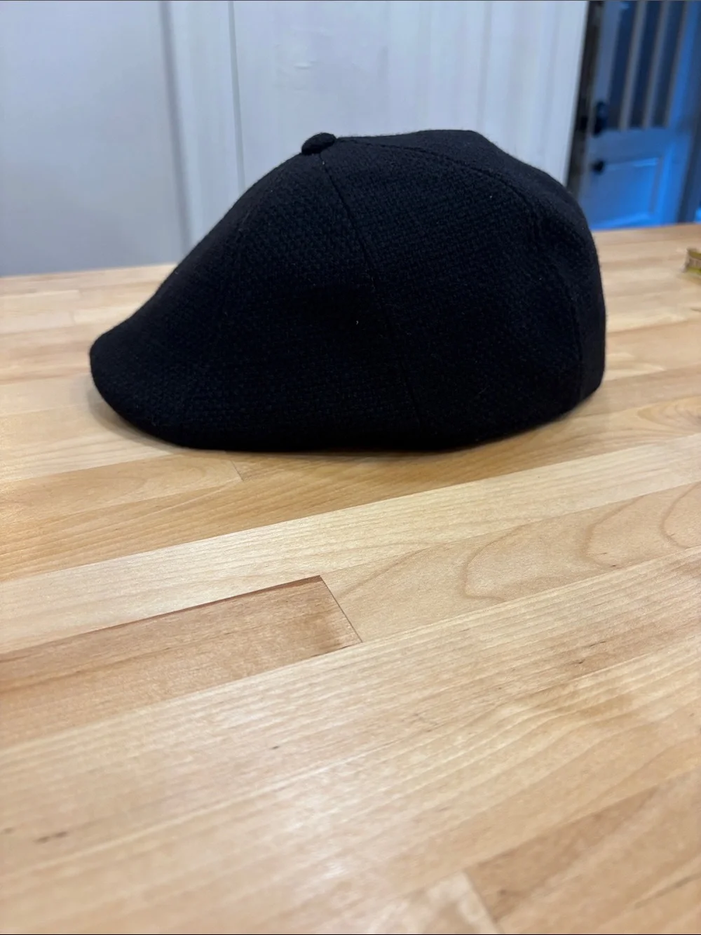 Boston Scally Cap Hat Peaky Collection Gatsby Black Size M/L newsboy pageboy
